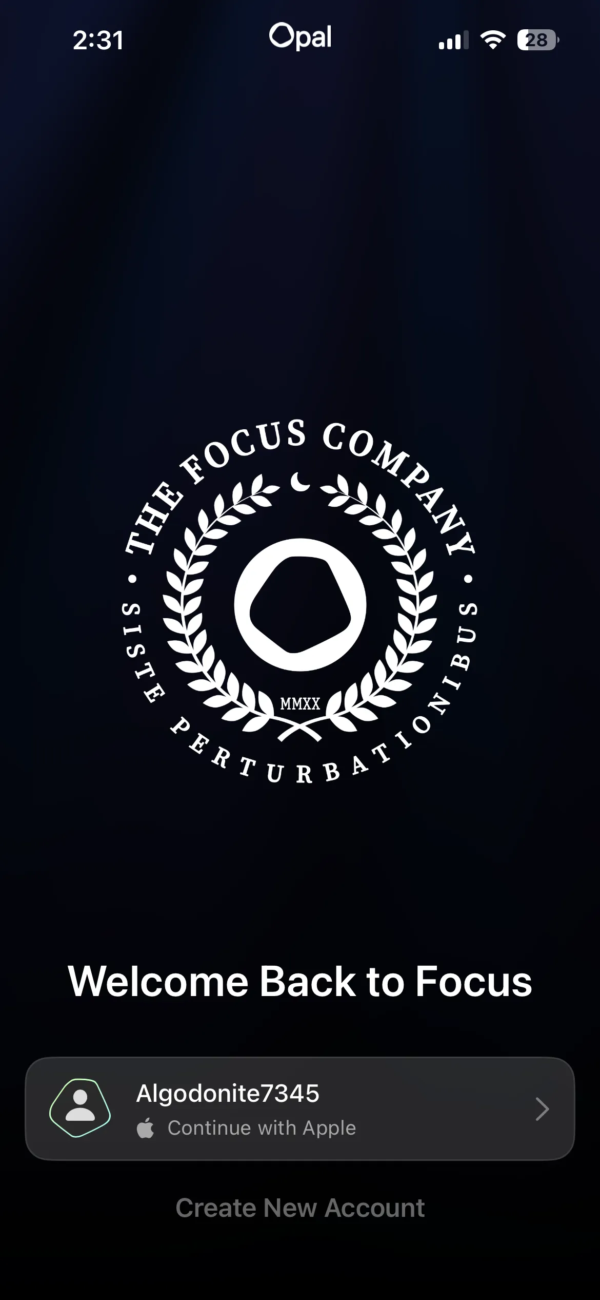 Opal requires account creation and sign-up before use